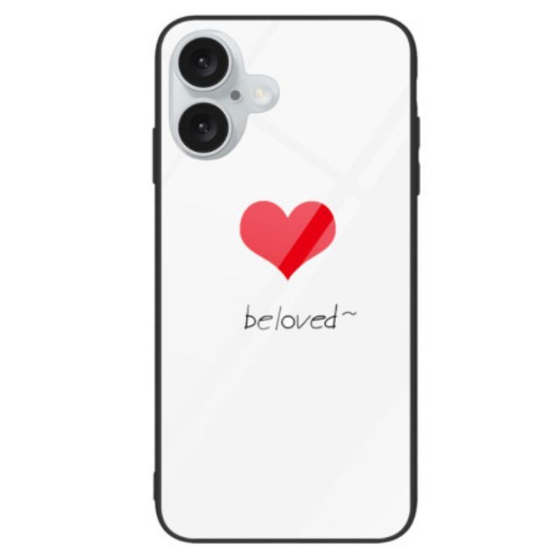 Coque iPhone 16 Verre Trempé Beloved