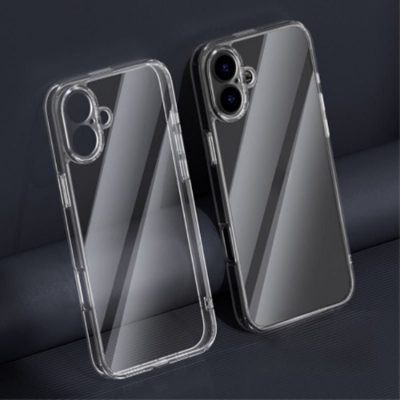 Coque iPhone 16 Verre Trempé Transparente