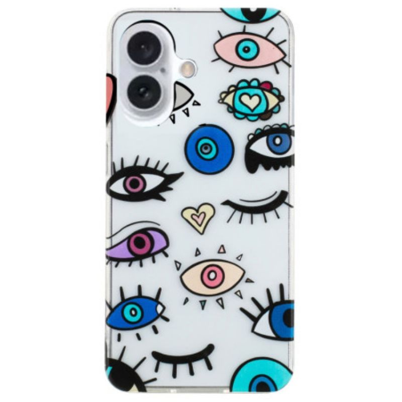 Coque iPhone 16 Yeux