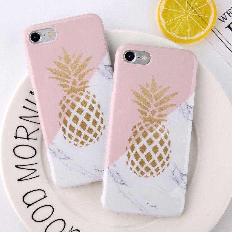 Coque iPhone 6/6s Ananas Marbré