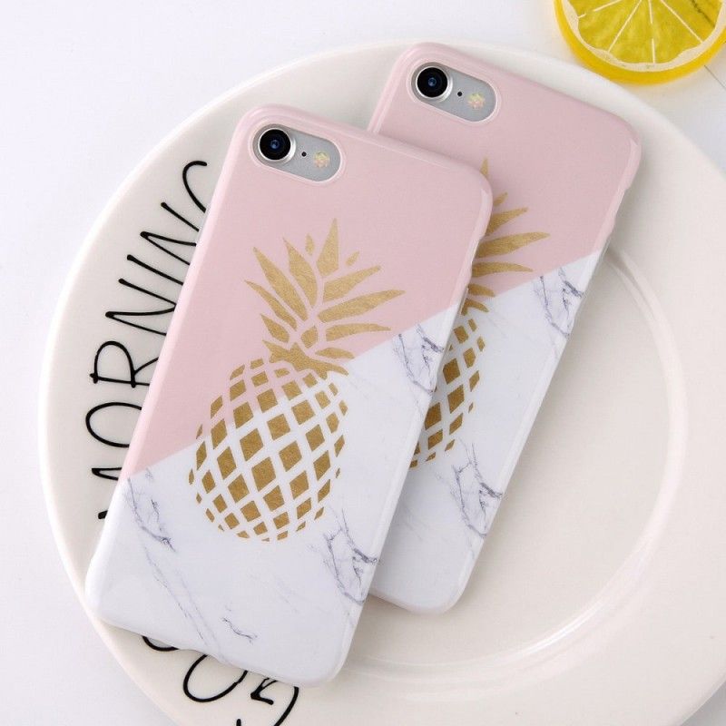 Coque iPhone 6/6s Ananas Marbré