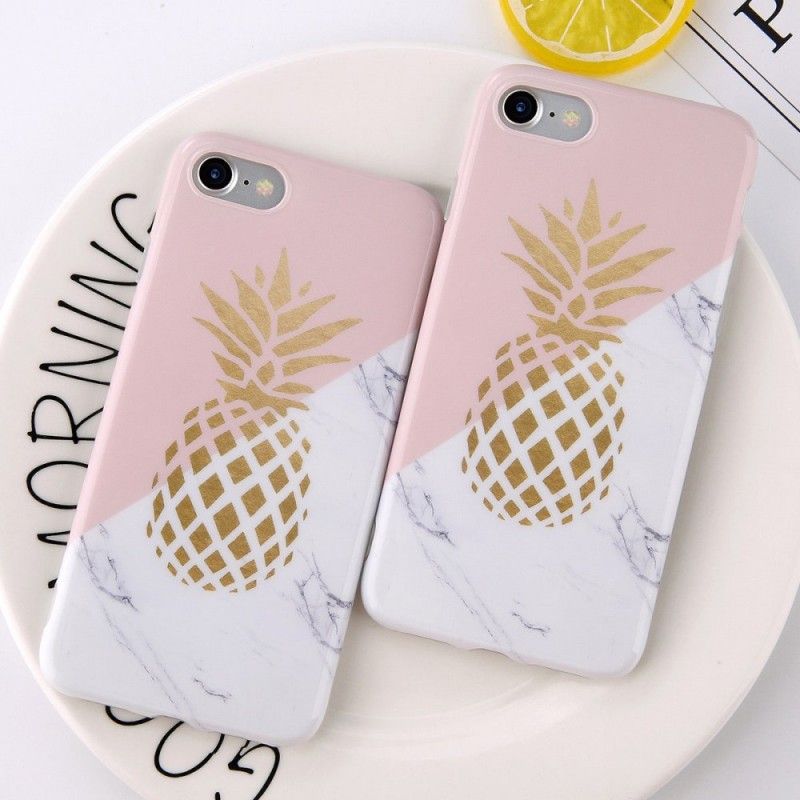 Coque iPhone 6/6s Ananas Marbré