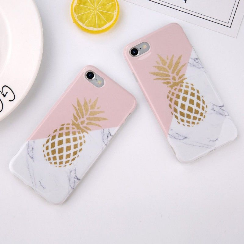 Coque iPhone 6/6s Ananas Marbré