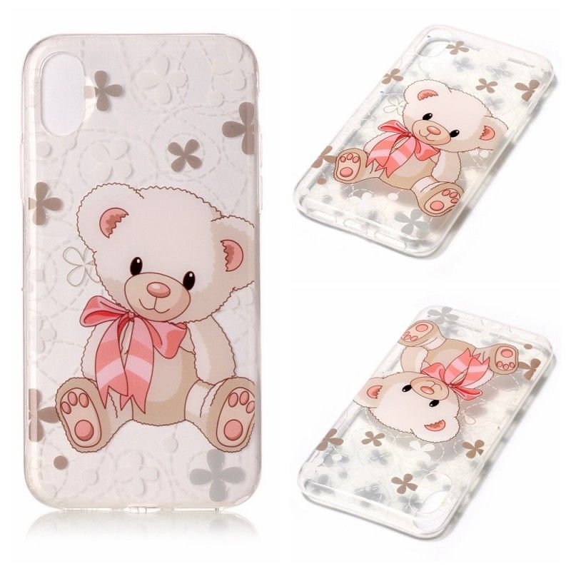 Coque iPhone X Joli Ourson