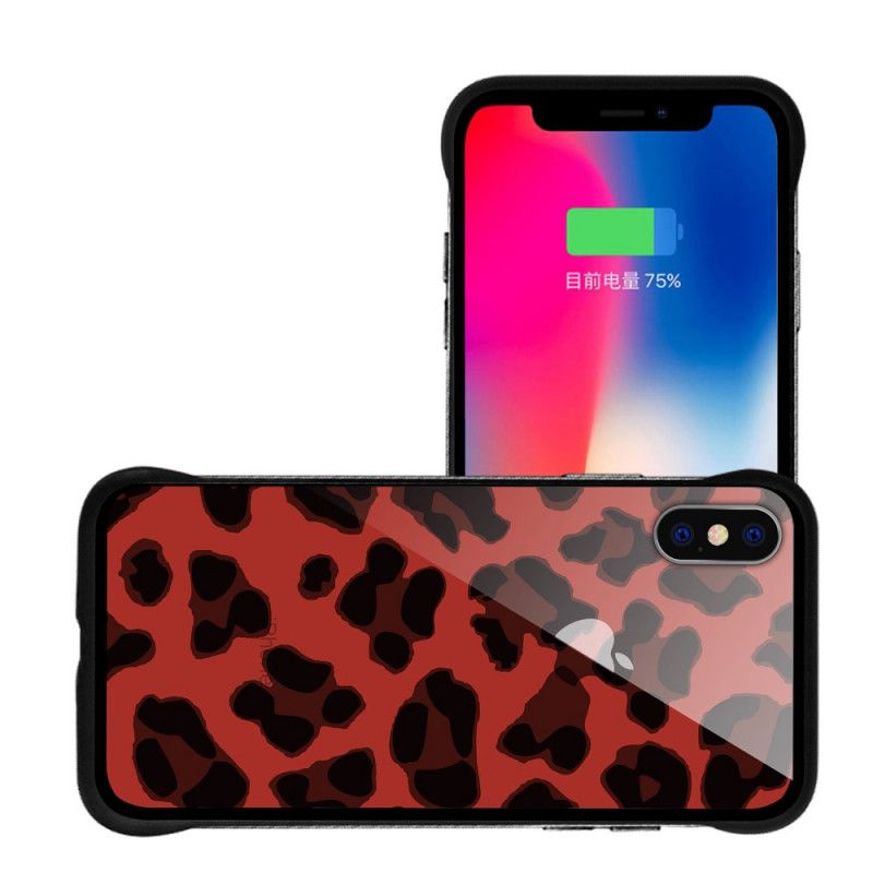 Coque iPhone X / Xs Nxe Taches De Léopard