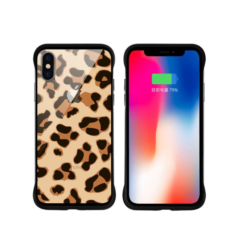 Coque iPhone X / Xs Nxe Taches De Léopard