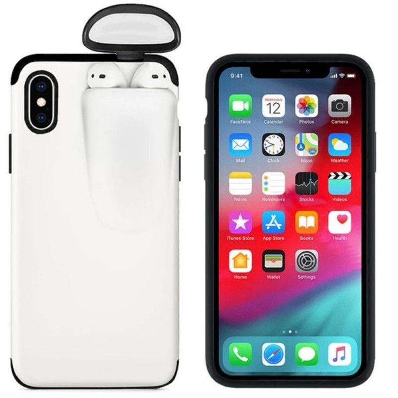 Coque iPhone Xr 2-en-1 Coque Airpods