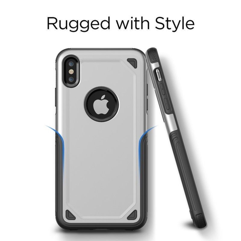 Coque iPhone Xr Effet Métal Premium