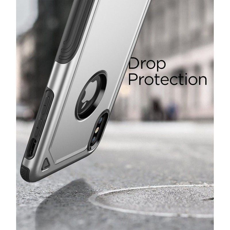 Coque iPhone Xr Effet Métal Premium