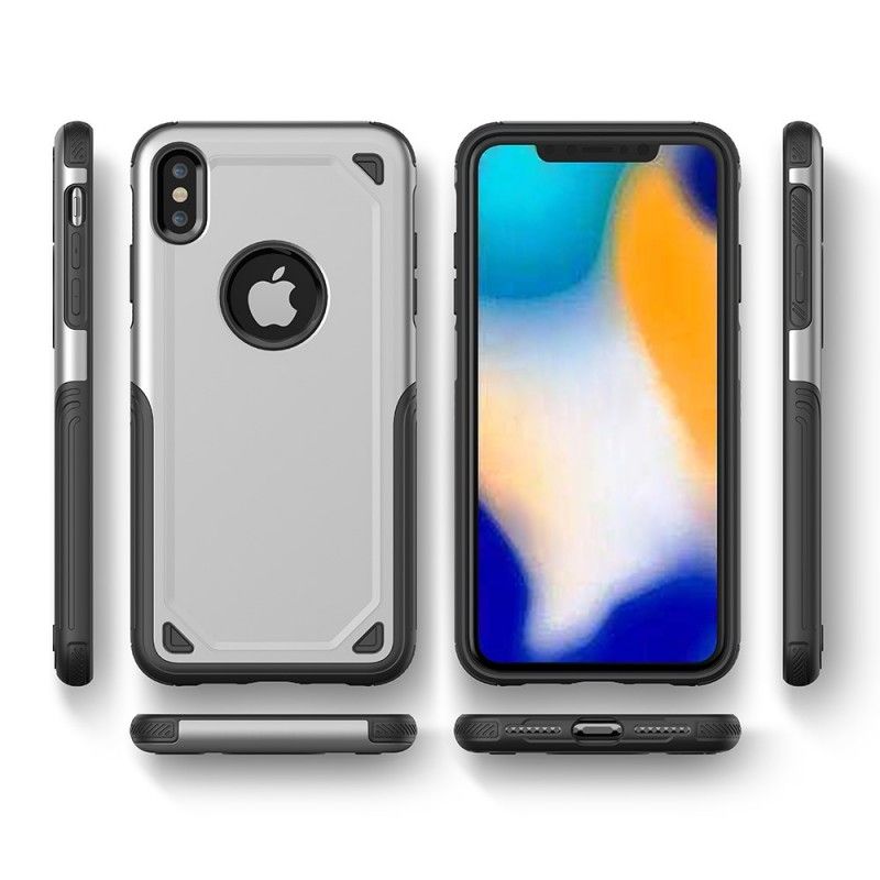 Coque iPhone Xr Effet Métal Premium