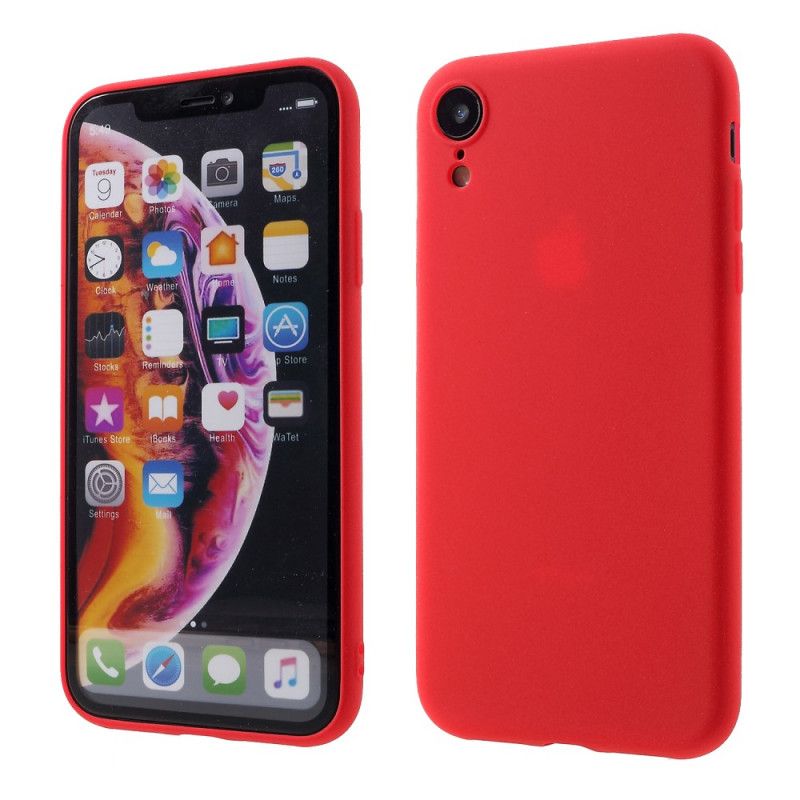 Coque iPhone Xr Silicone Mat