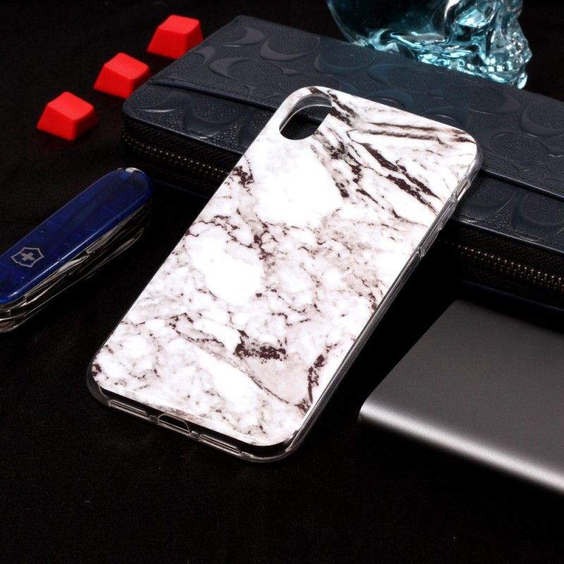 Coque iPhone Xs Max Effet Marbré