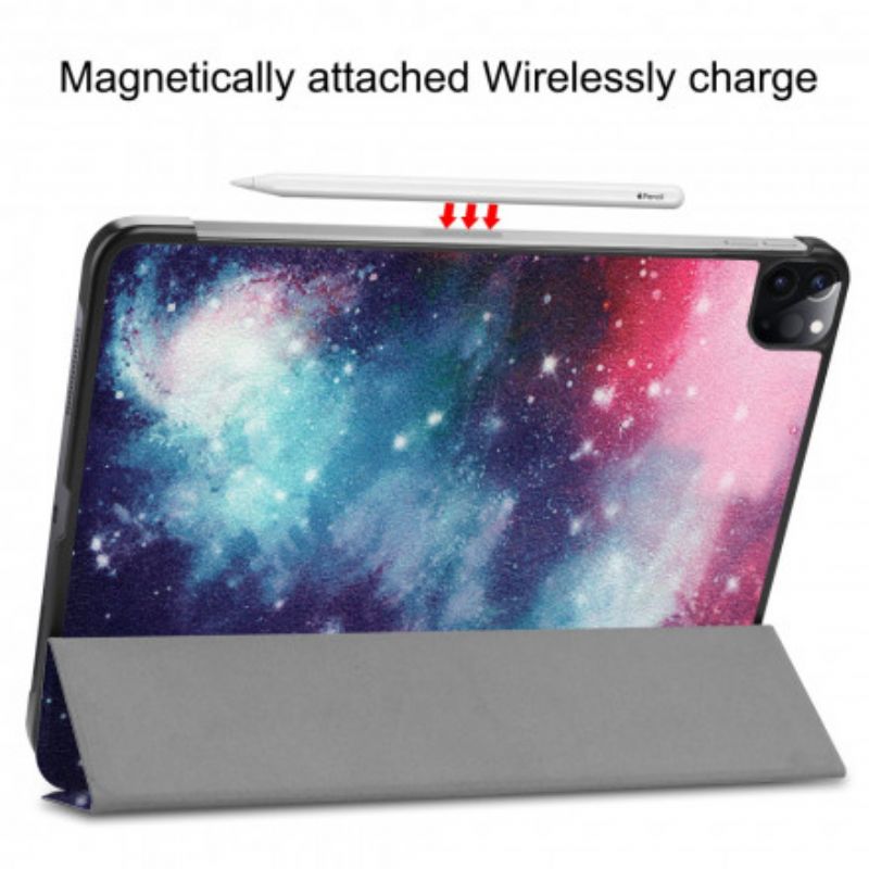 Coque Pour iPad Pro 11" (2021) Porte-stylet Espace