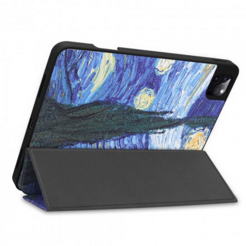 Coque Pour iPad Pro 11" (2021) Porte-stylet Nuit Étoilée