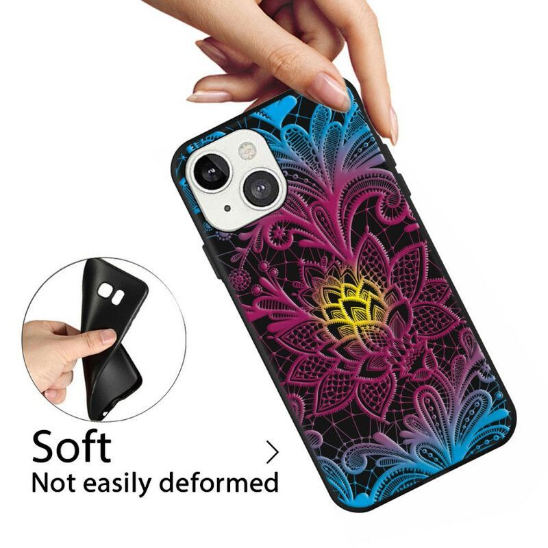 Coque Pour iPhone 13 Florale Intense