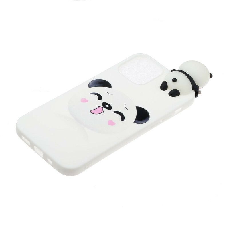 Coque Pour iPhone 13 Mini Cool Panda 3d