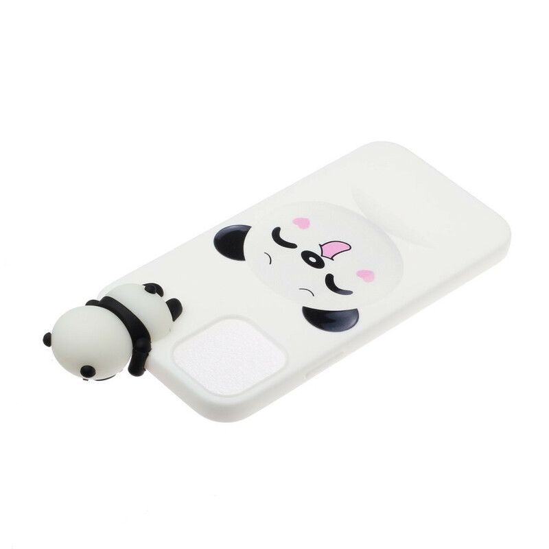 Coque Pour iPhone 13 Mini Cool Panda 3d