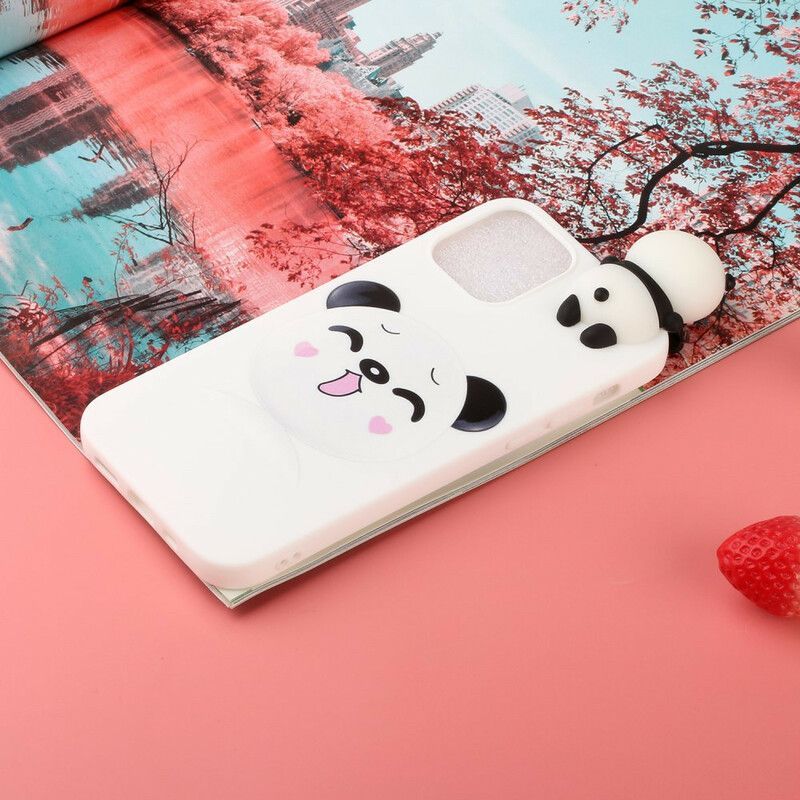 Coque Pour iPhone 13 Mini Cool Panda 3d