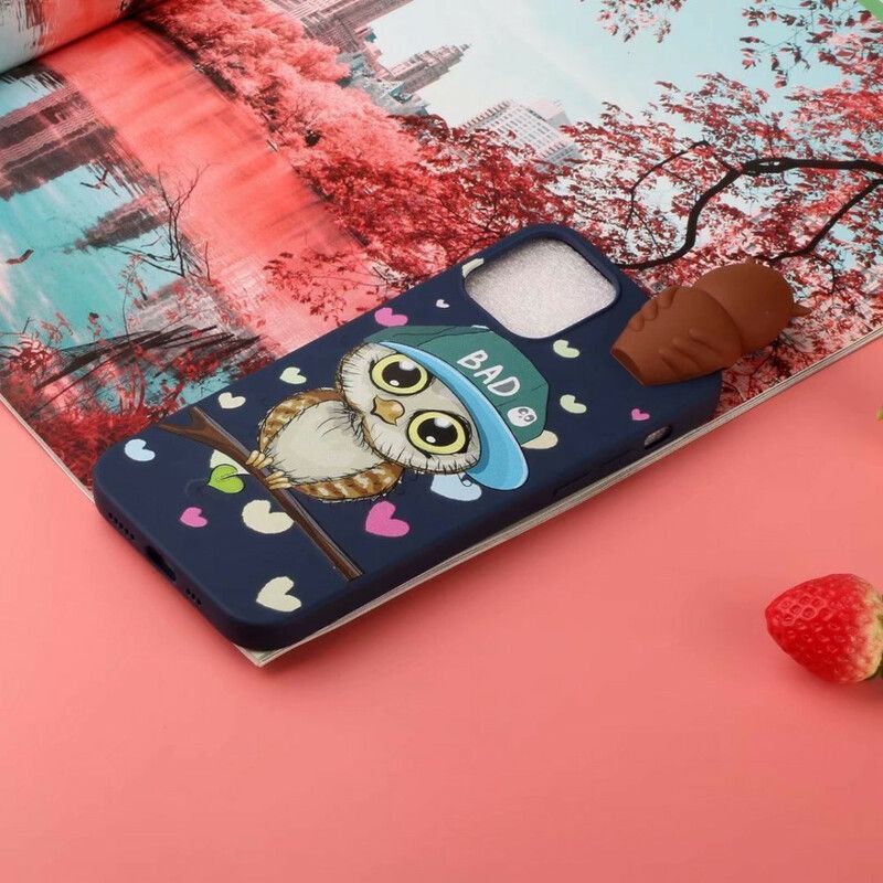 Coque Pour iPhone 13 Pro 3d Bad Hibou