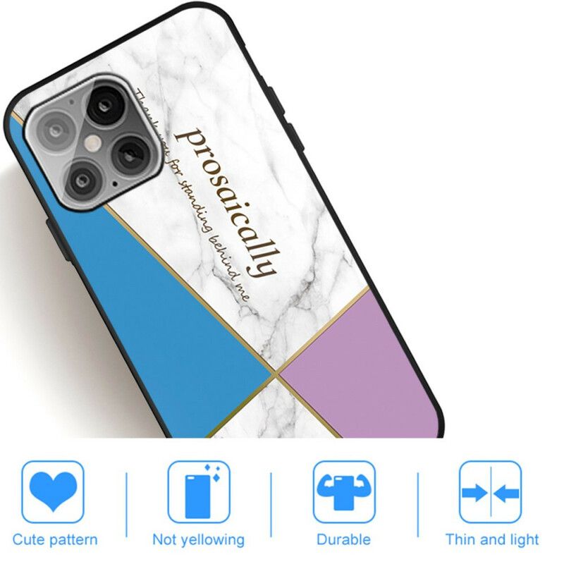 Coque Pour iPhone 13 Pro Marbre Stylisé