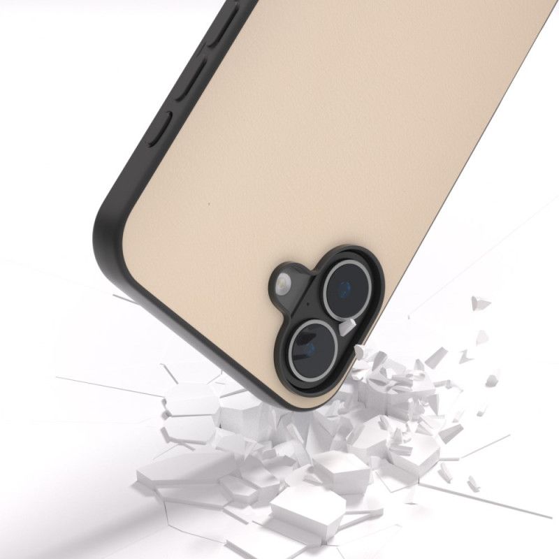 Coque pour iPhone 16 Effet Cuir