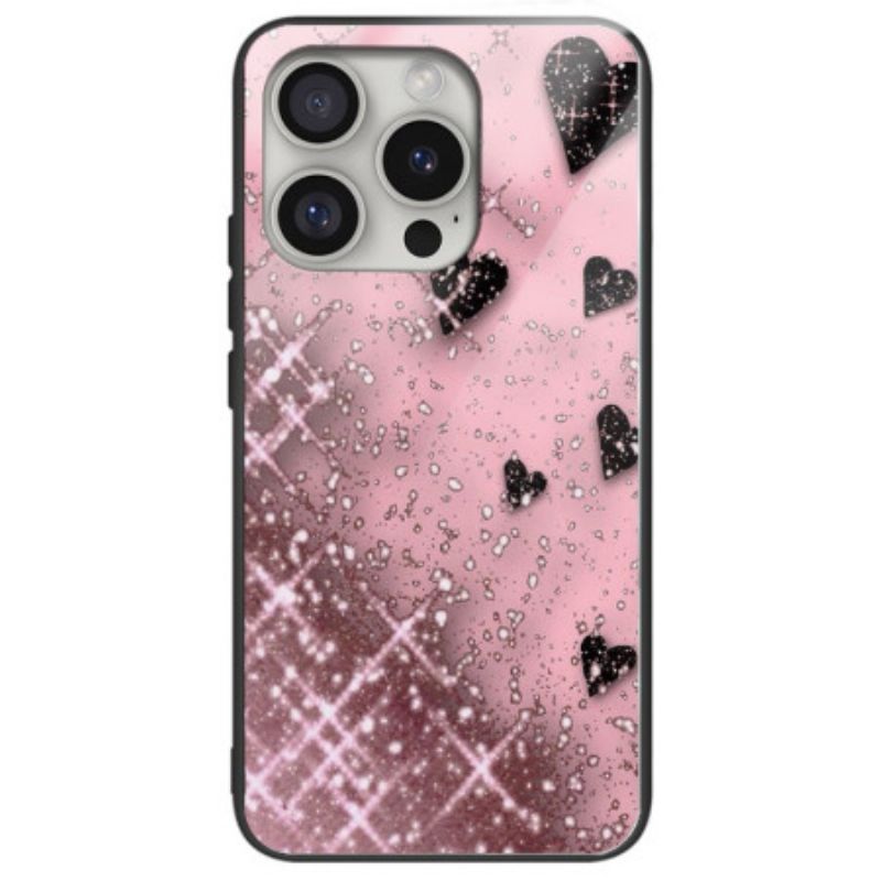 Coques iPhone 16 Pro Verre Trempé Coeurs