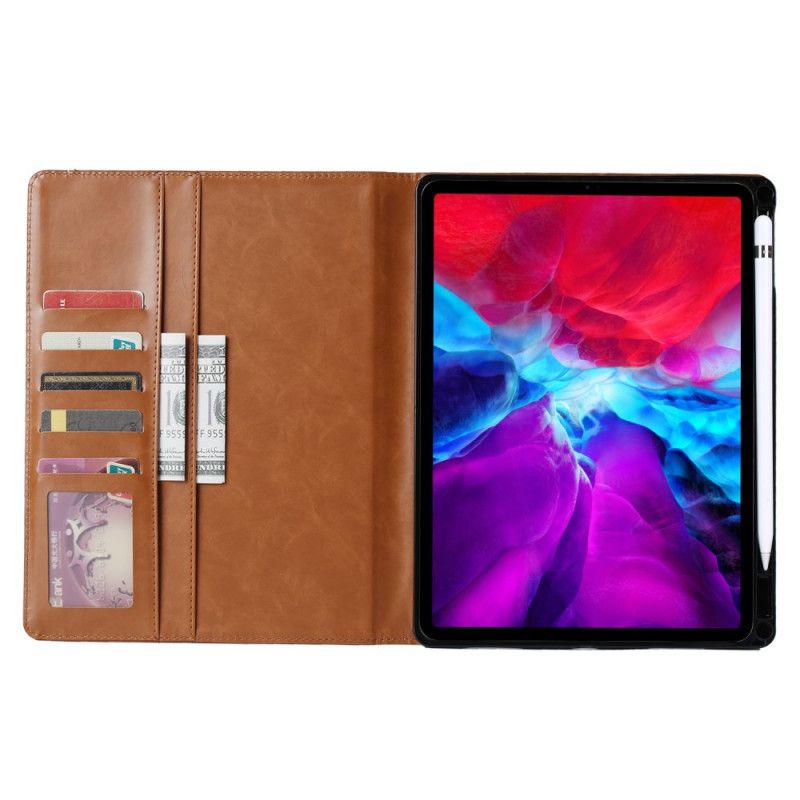 Étui iPad Pro 11" (2020) / Pro 11" (2018) Cuir Absorbé Porte-crayon