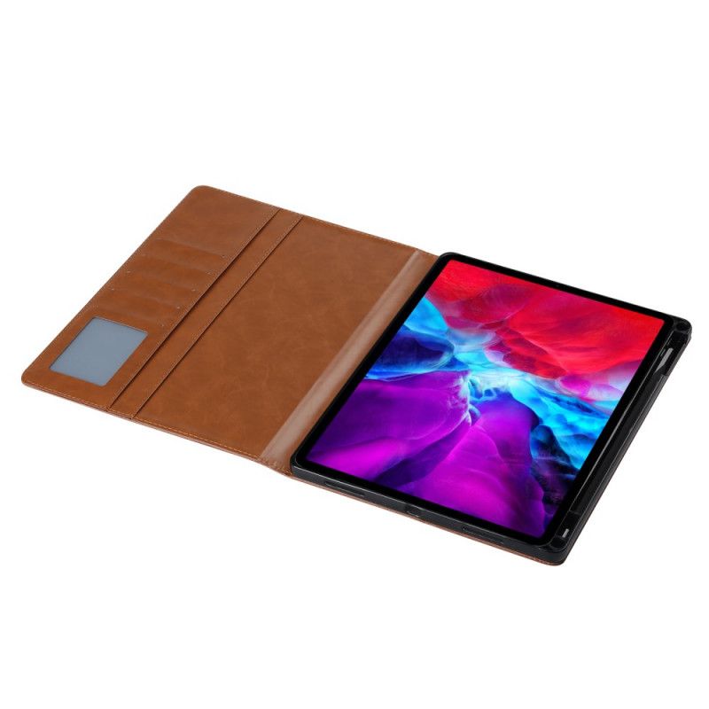 Étui iPad Pro 11" (2020) / Pro 11" (2018) Cuir Absorbé Porte-crayon