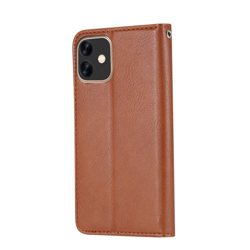 Flip Cover iPhone 11 Simili Cuir Porte-cartes