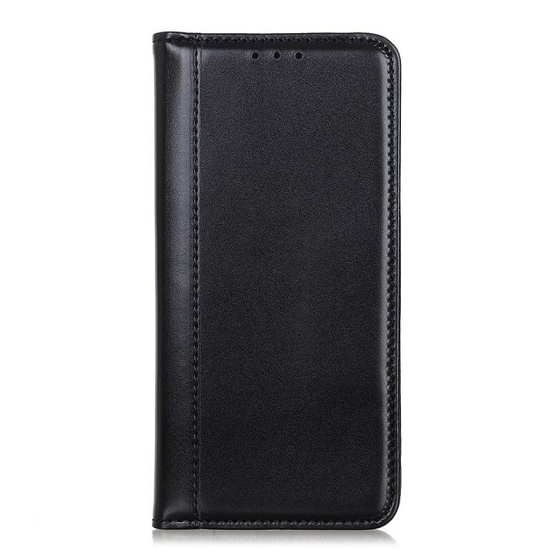 Flip Cover iPhone 12 Mini Cuir Fendu