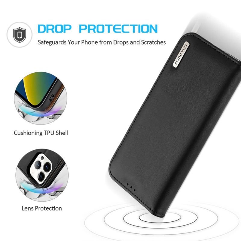 Flip Cover iPhone 14 Pro Max Hivo Series DUX DUCIS