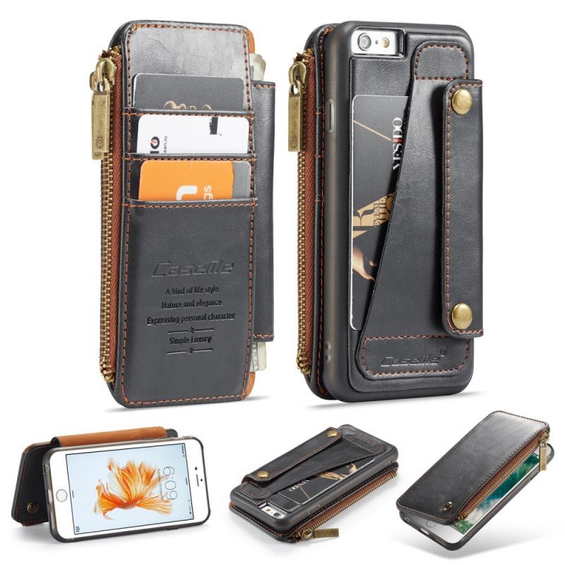 Flip Cover iPhone 6/6s Caseme Portefeuille Et Coque Détachable