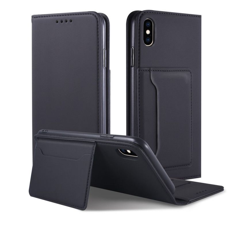 Flip Cover iPhone Xs Max Porte-carte Support