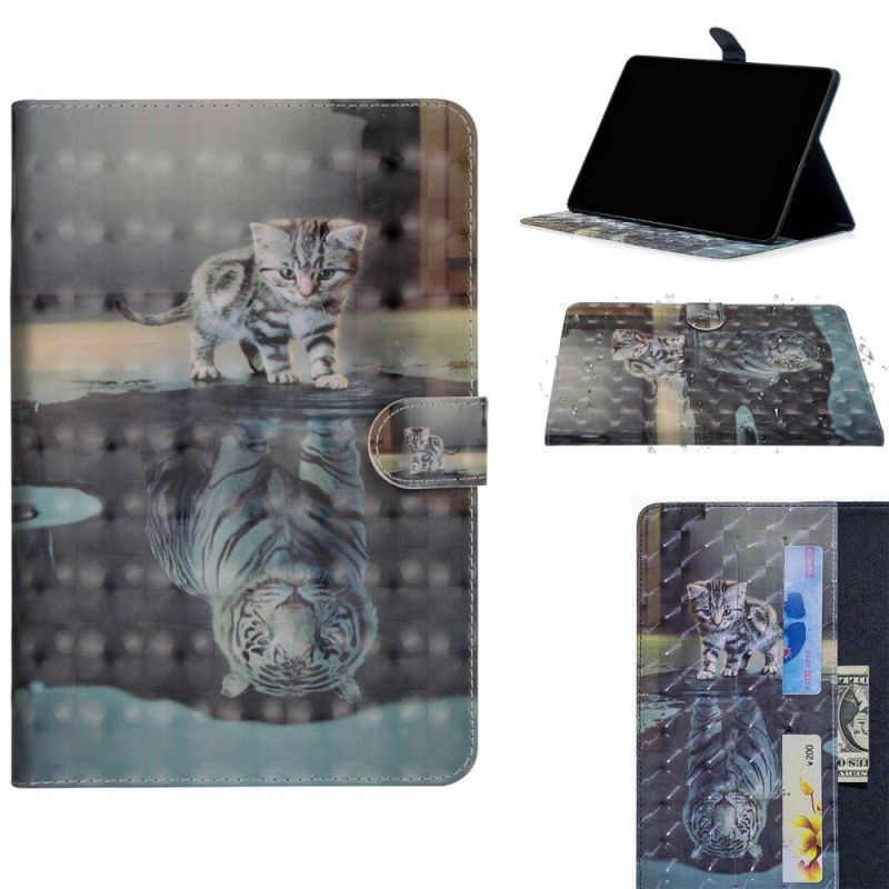 Housse iPad 10.2" (2019) Chaton