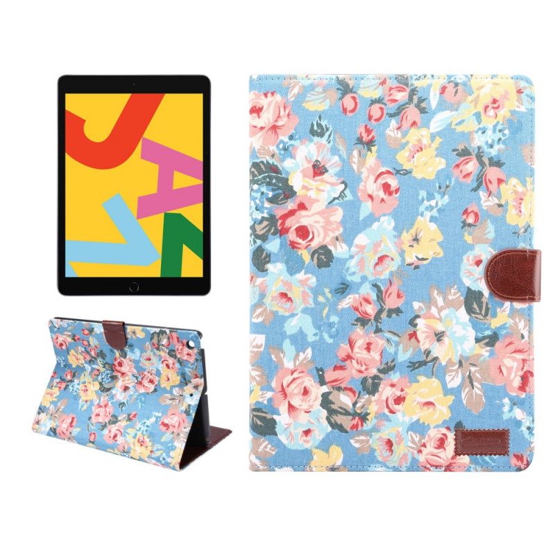 Housse iPad 10.2" (2019) Fleurs Liberty Élégance