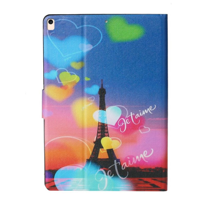 Housse iPad 10.2" (2020) (2019) Air 10.5" (2019) Paris Je T'aime