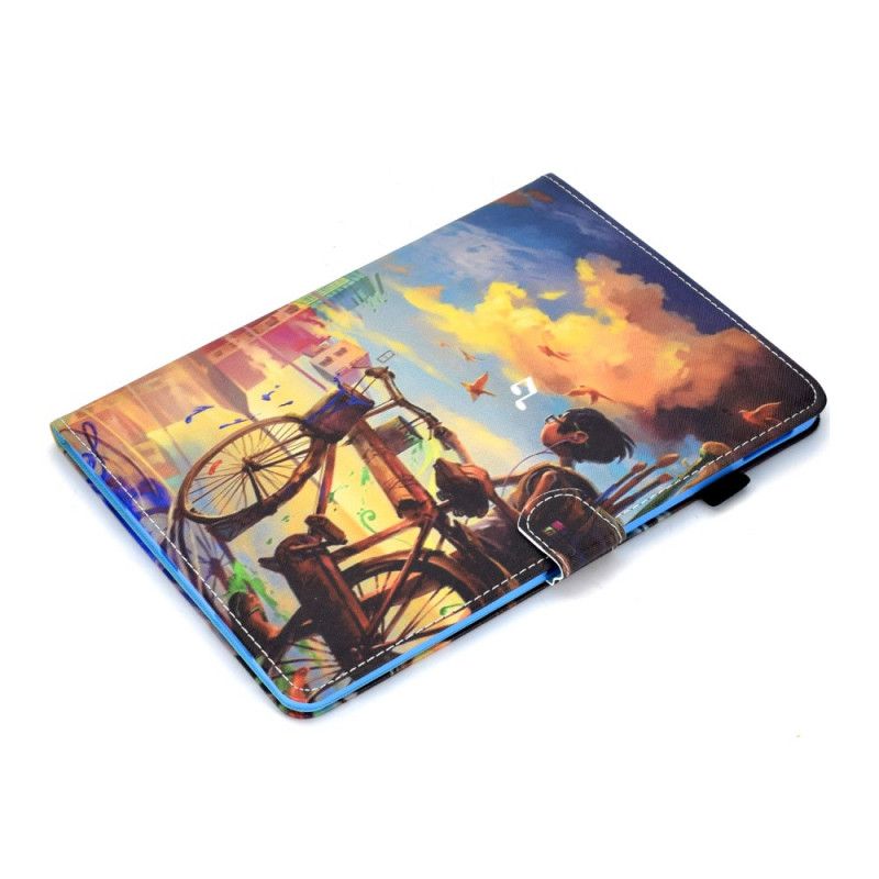 Housse iPad Air 10.9" (2020) Vélo Art