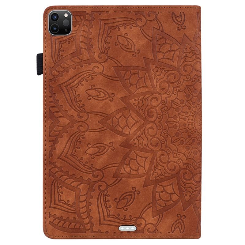 Housse iPad Air 13 (2024) Effet Daim Mandala