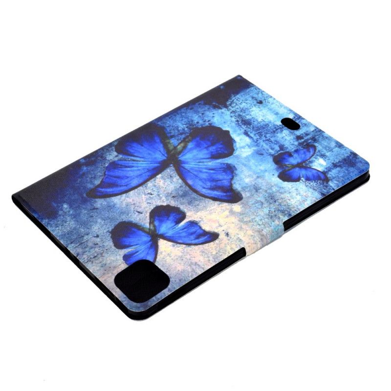 Housse iPad Air Papillons Bleus