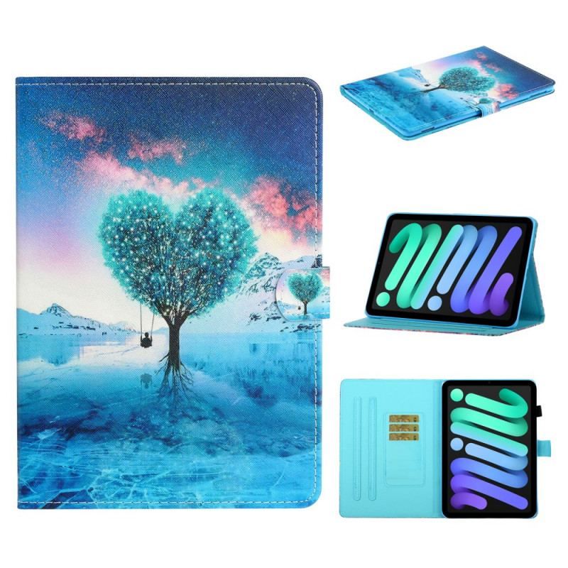 Housse iPad Mini 6 (2021) Arbre Coeur