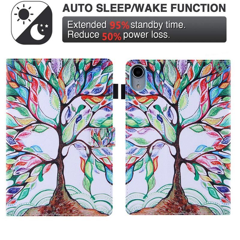 Housse iPad Mini 6 (2021) Arbre Multicolore