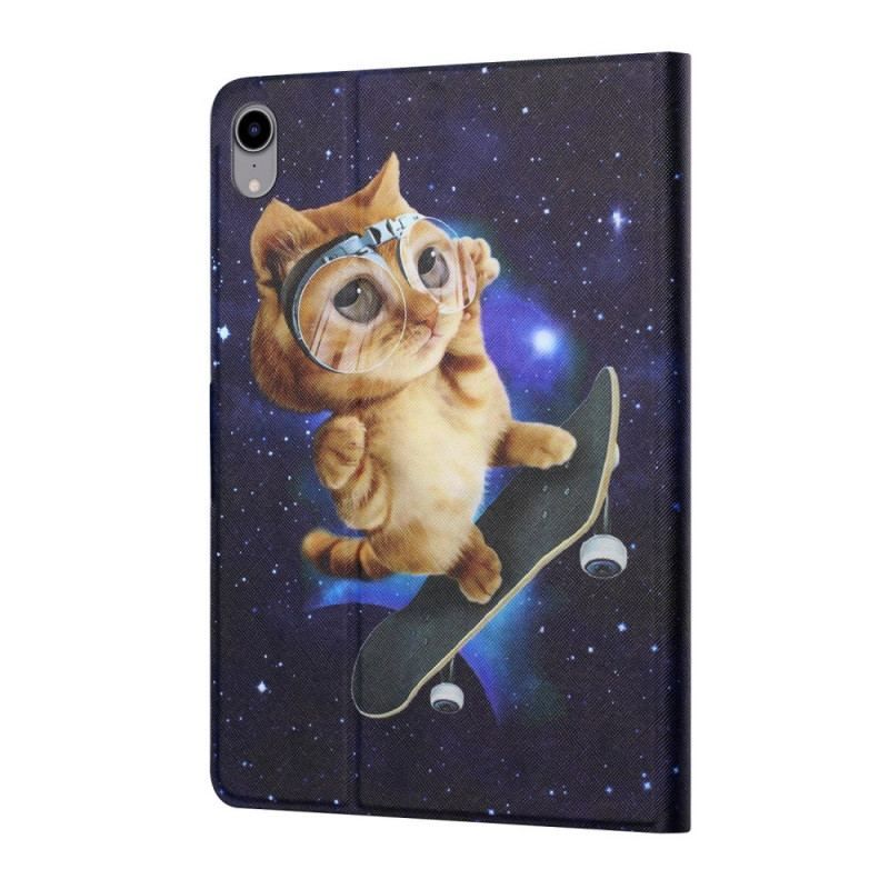 Housse iPad Mini 6 (2021) Chat Skateboard