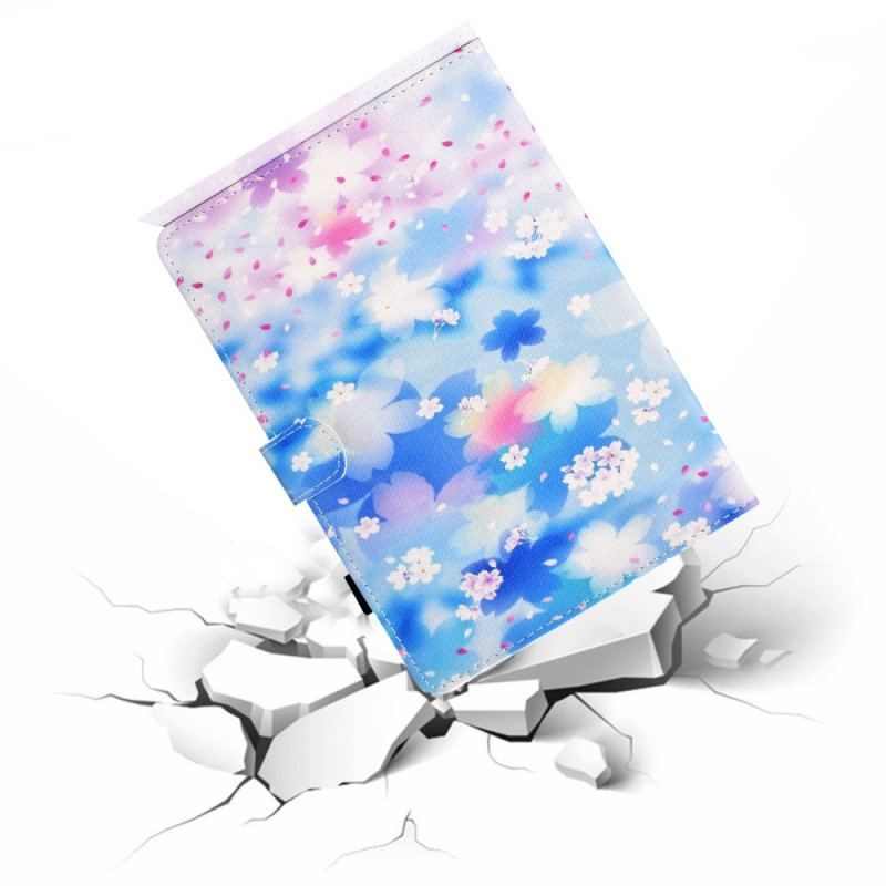 Housse iPad Mini 6 (2021) Fleurs Aquarelle