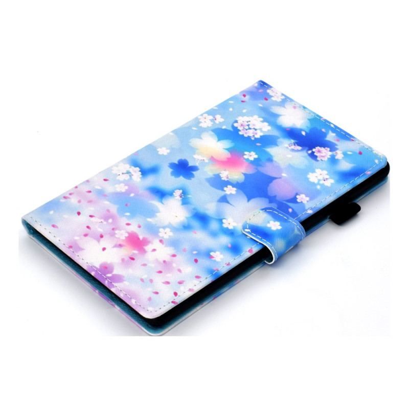 Housse iPad Mini 6 (2021) Fleurs Aquarelle