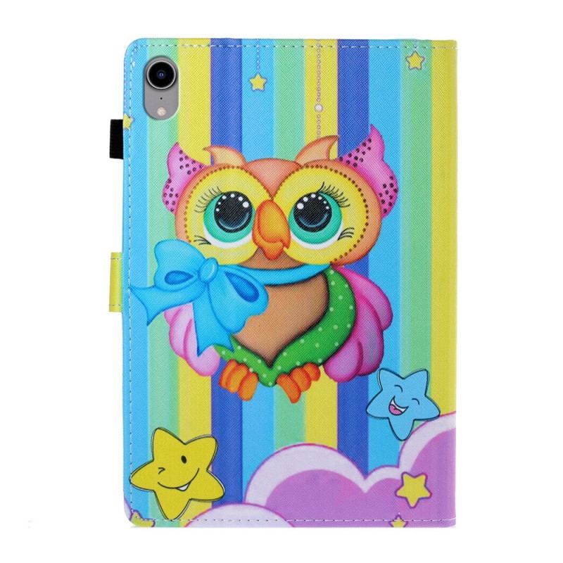 Housse iPad Mini 6 (2021) Hibou Multicolore