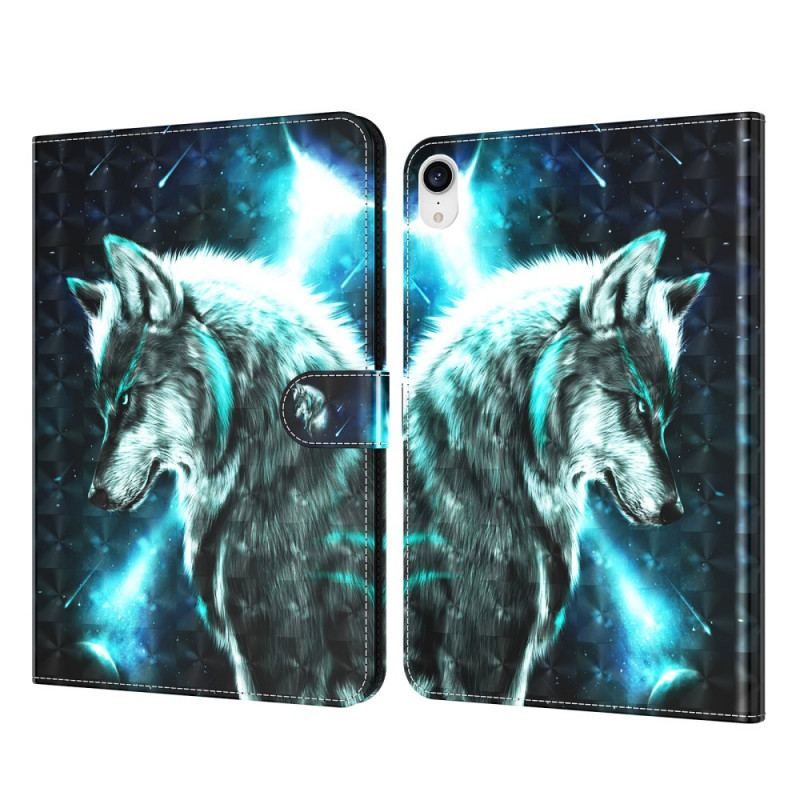 Housse iPad Mini 6 (2021) Light Spot Loup Sauvage