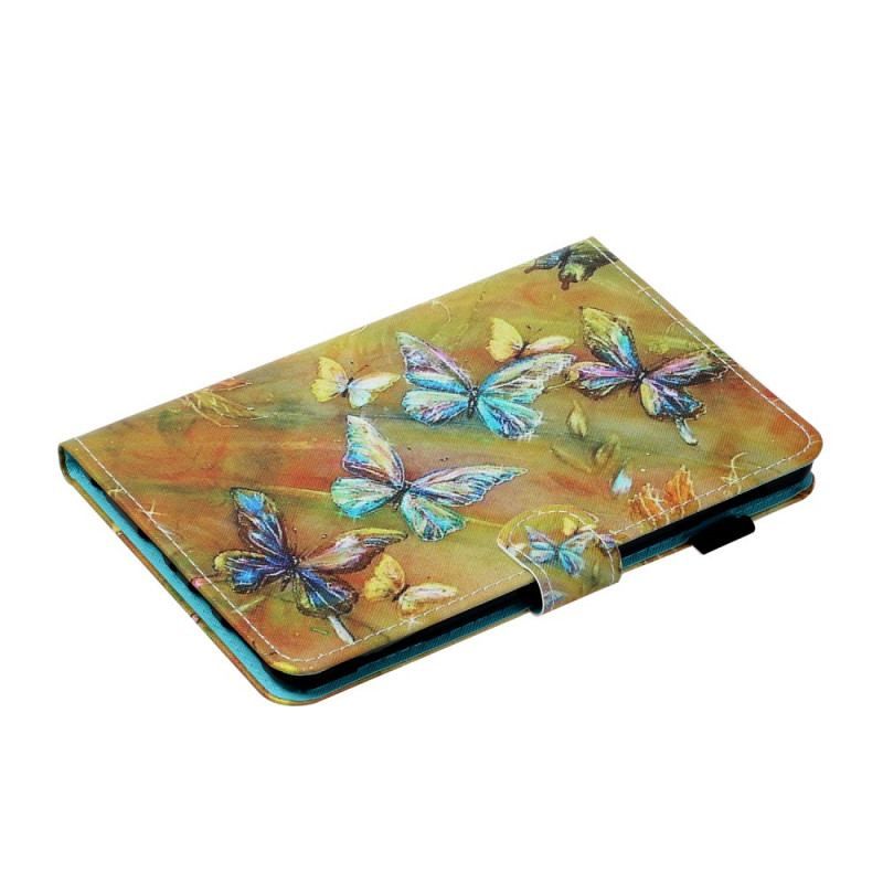 Housse iPad Mini 6 (2021) Papillons Peints