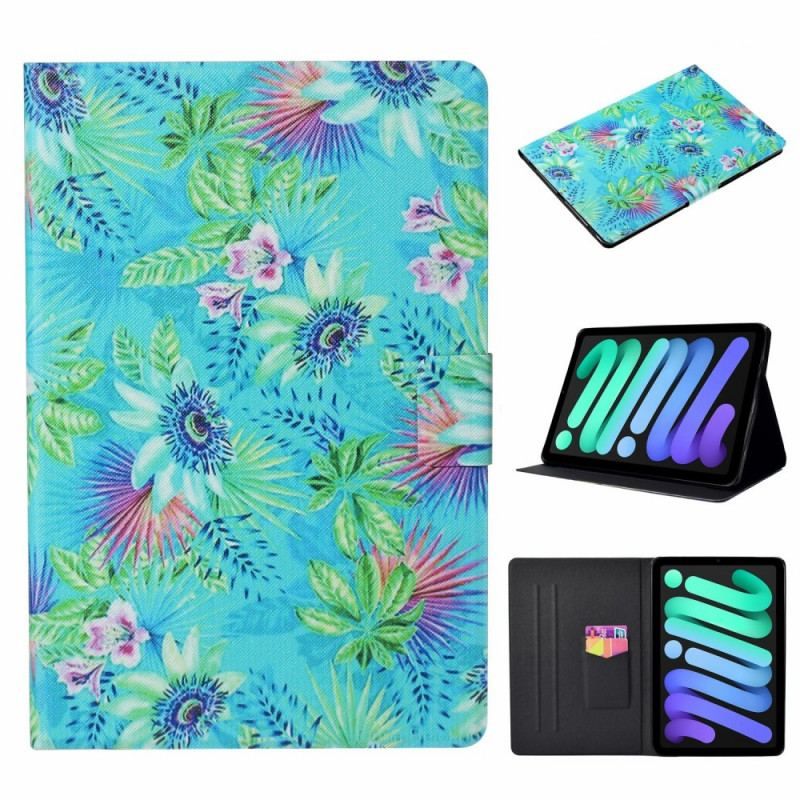 Housse iPad Mini 6 (2021) Univers Floral