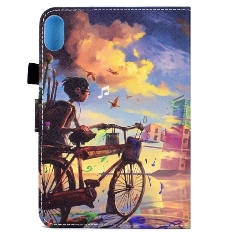 Housse iPad Mini 6 (2021) Vélo Art