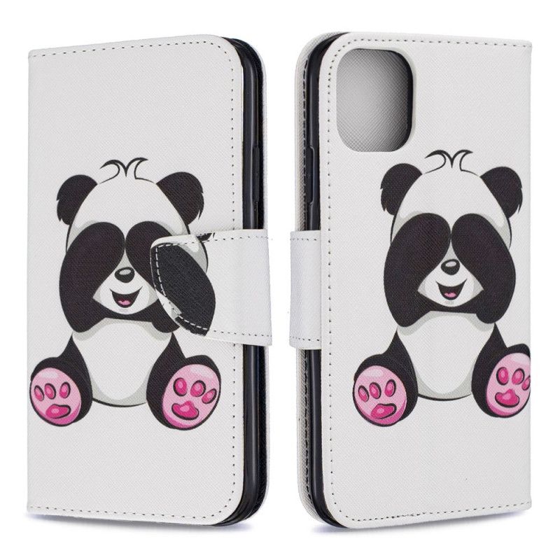 Étui Housse iPhone 11 Panda Fun